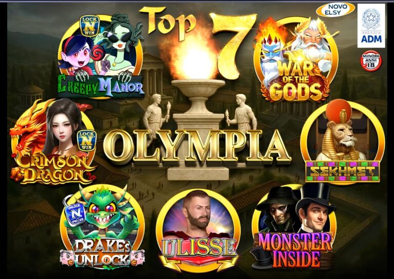 1200NOVOMATIC TOP 7 OLYMPIA